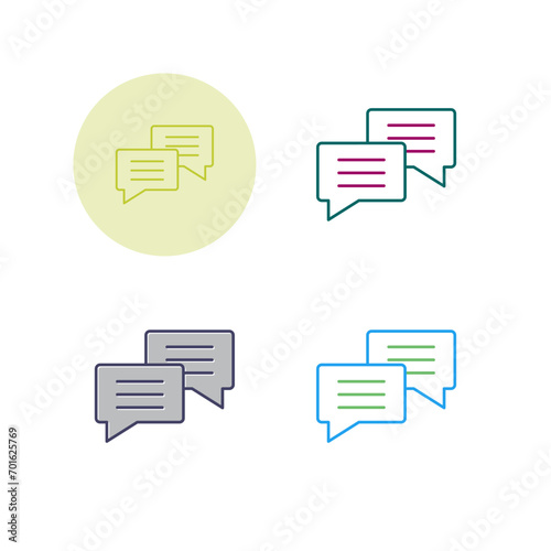 Chat Vector Icon