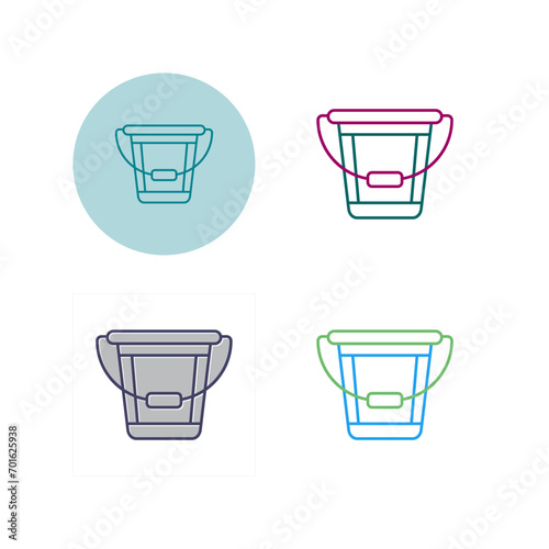 Bucket Vector Icon