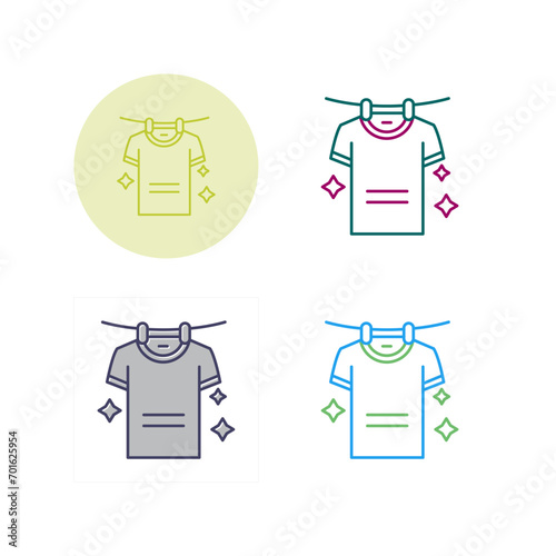 Drying Vector Icon