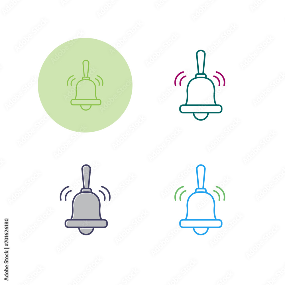 Ring Bell Vector Icon Ring Bell Vector Icon