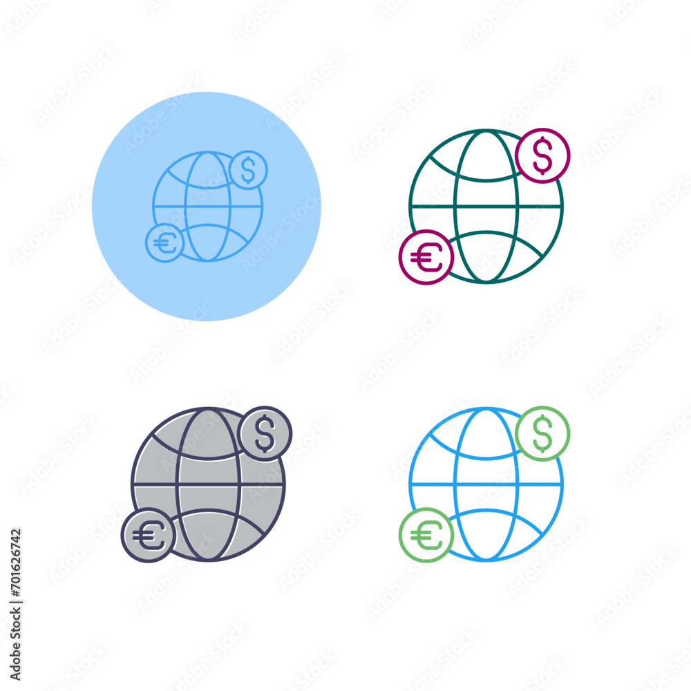 Global Transfer Vector Icon