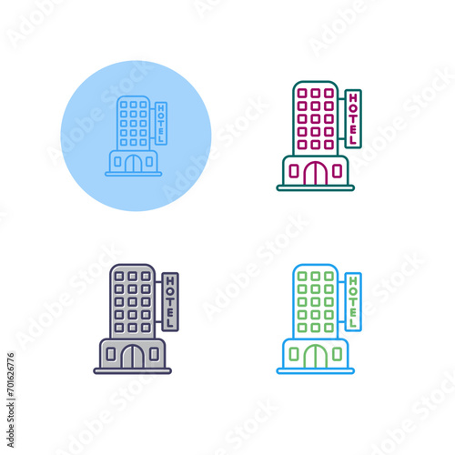 Hotel Vector Icon