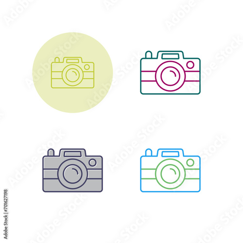 Photo Camera Vector Icon