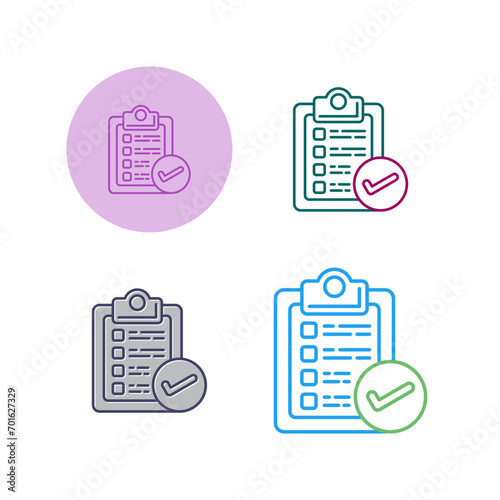 Evaluate Vector Icon