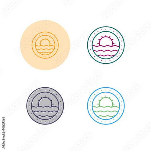 Porthole Vector Icon