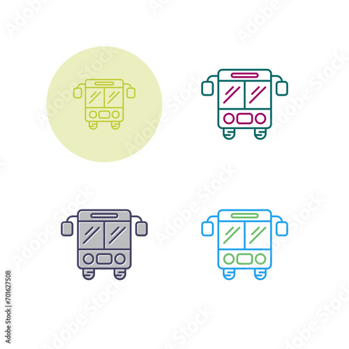 Bus Vector Icon