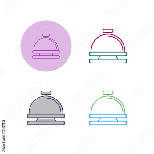 Reception Bell Vector Icon