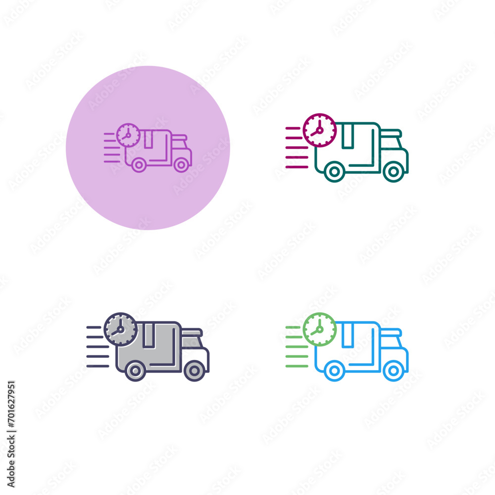 Fast Delivery Vector Icon Fast Delivery Vector Icon