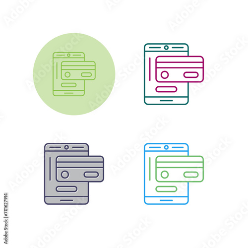 Electronic Payment Vector Icon