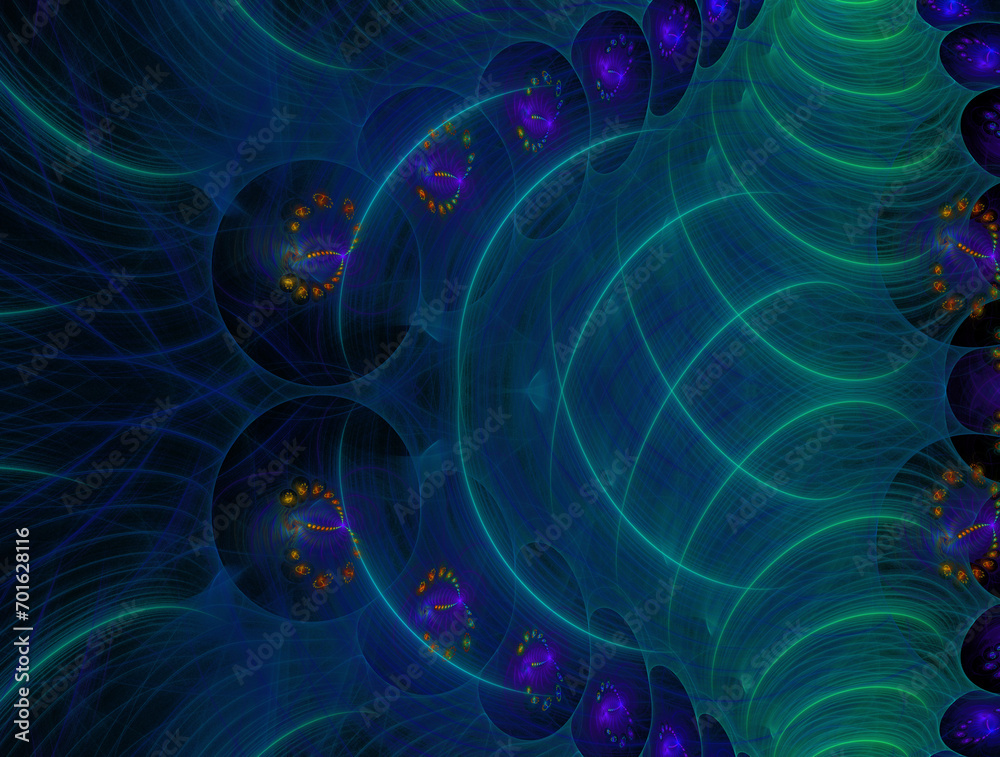 Obraz premium Imaginatory fractal abstract background Image