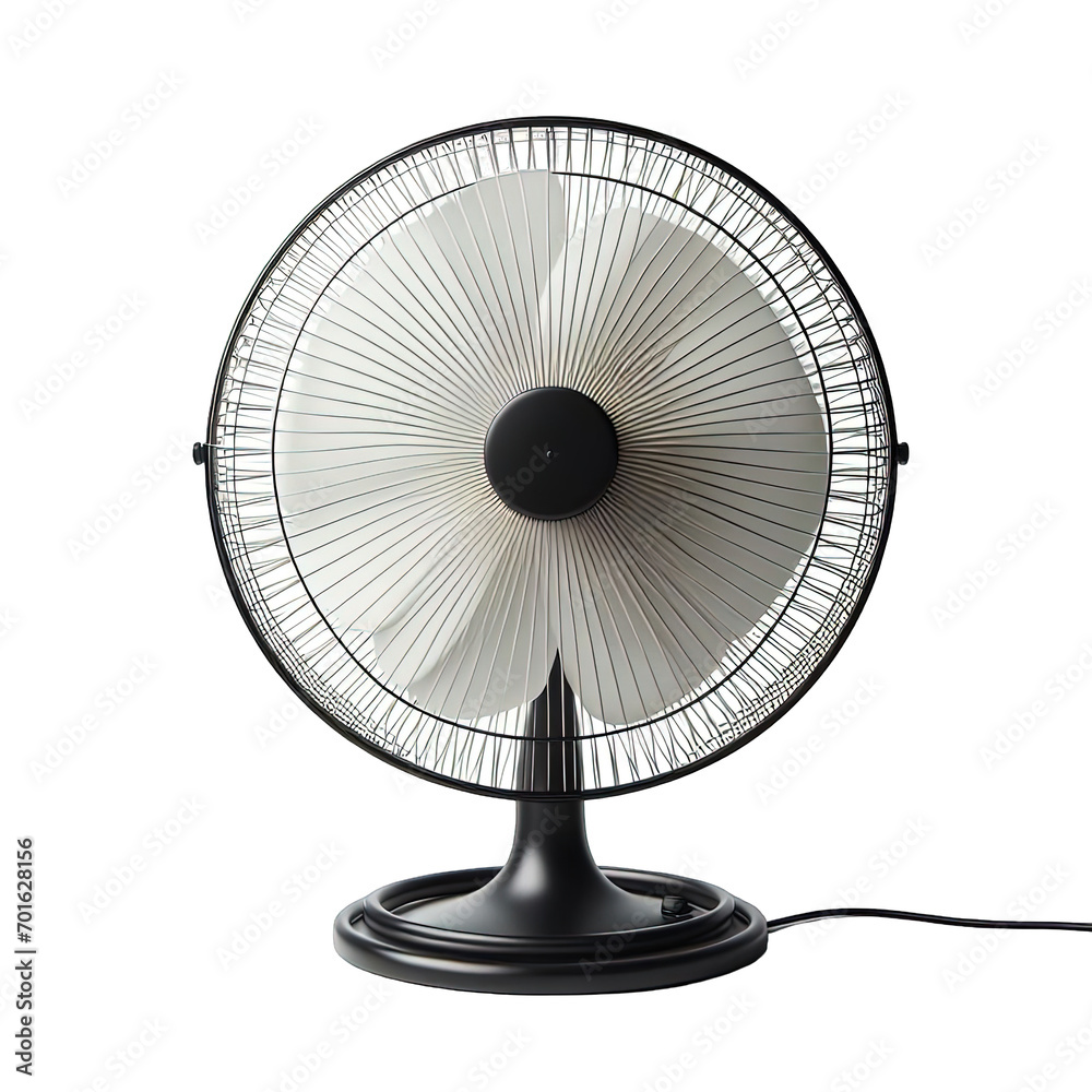 Fan isolate on white background 