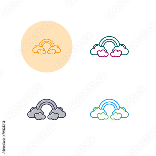 Rainbow Vector Icon