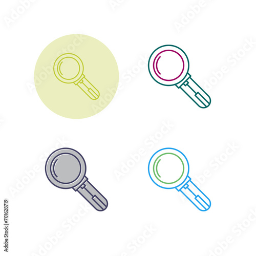 Magnifying Glass Vector Icon
