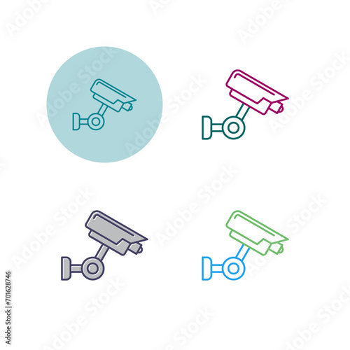 Surveillance Vector Icon