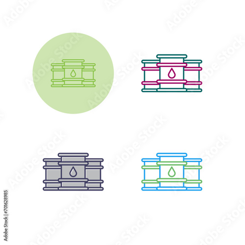 Oil Industry Vector Icon