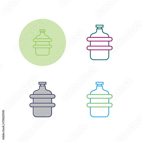 Gallon Vector Icon