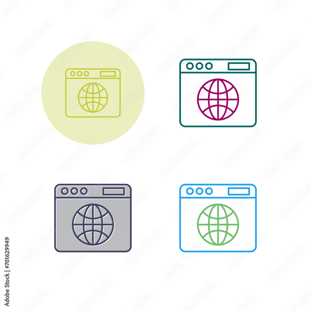 Browsing Vector Icon Browsing Vector Icon