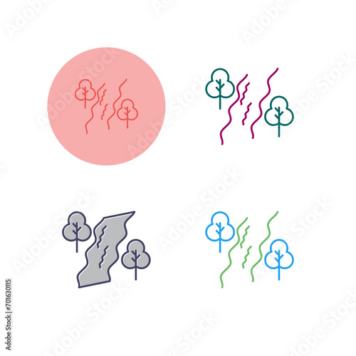 River Vector Icon