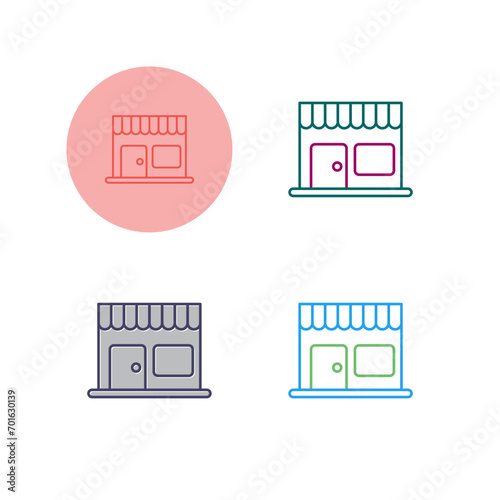 Canteen Vector Icon