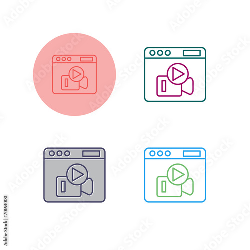 Vlog Vector Icon
