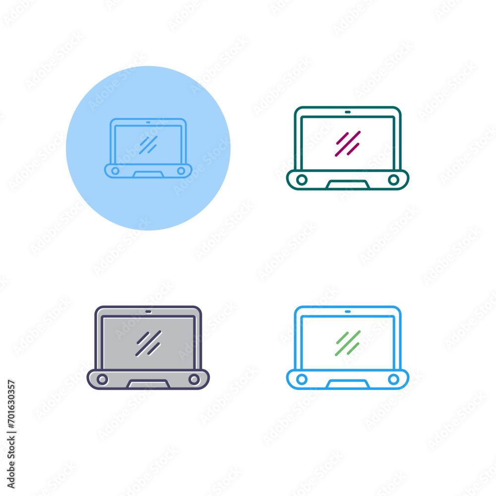 Laptop Vector Icon Laptop Vector Icon
