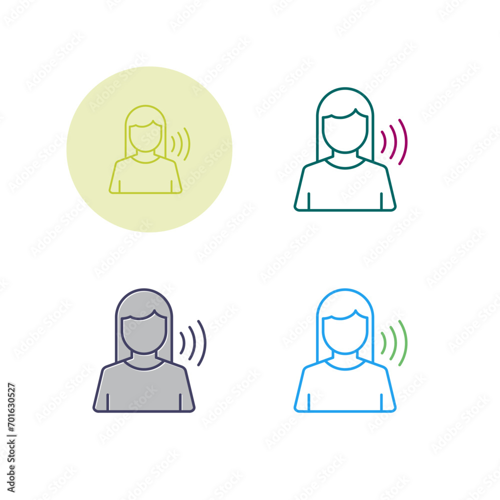 Speak Vector Icon Speak Vector Icon
