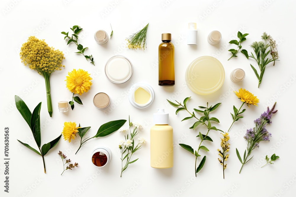 Herbs and Natural Ingredients - A Collection of Plant-Based Products Herbs and Natural Ingredients - A Collection of Plant-Based Products