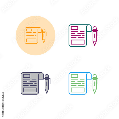 Agreement Vector Icon