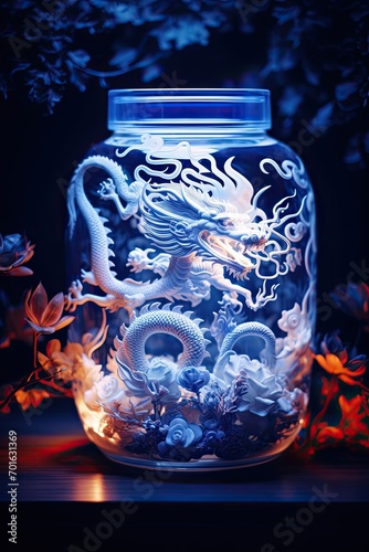 Dragon in a Glass Jar