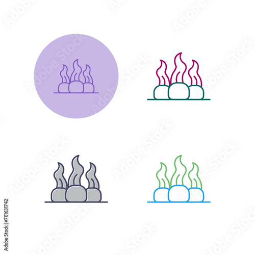 Seaweed Vector Icon