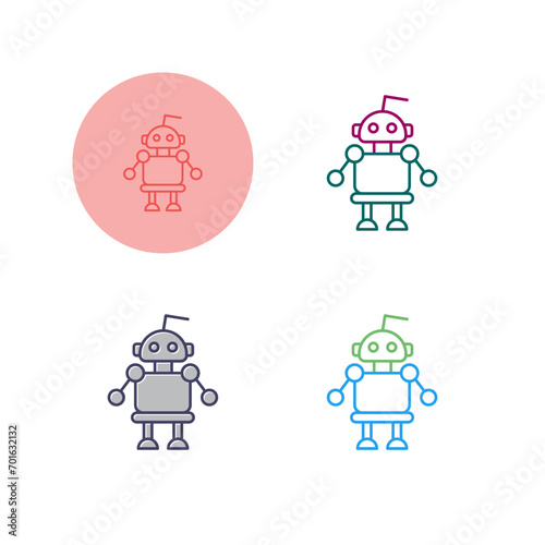 Robot Vector Icon