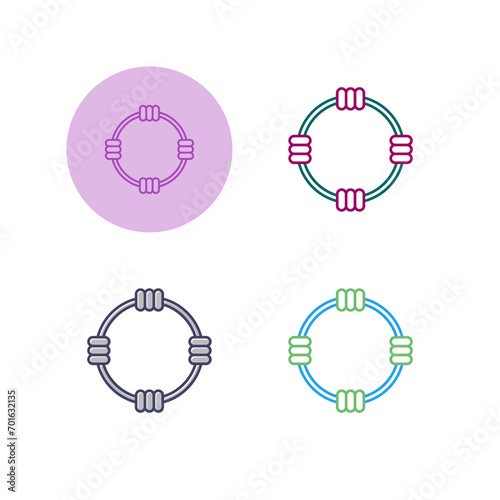 Hula Hoop Vector Icon