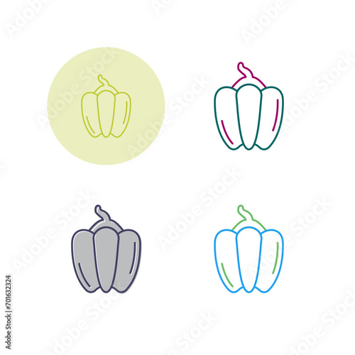 Pepper Vector Icon