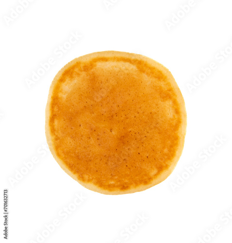 Close up Cocktail Blinis or mini blinis on white background, High quality photo