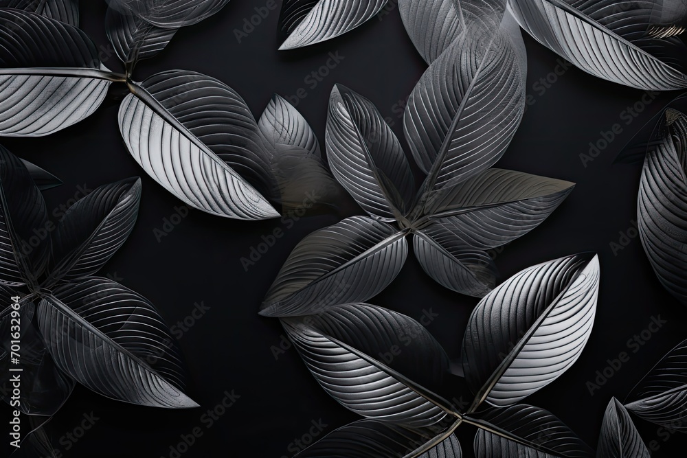 Fototapeta premium Artistic Leaf Design