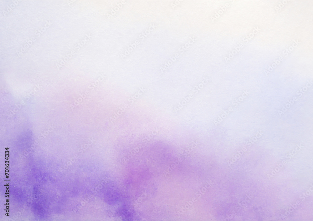 紫色の水彩背景テクスチャー