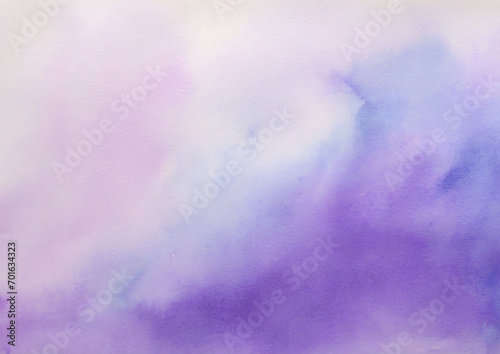 紫色の水彩背景テクスチャー