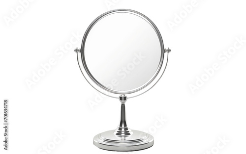 Vanity Mirror On Transparent Background.