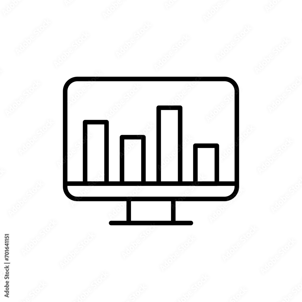 Business chart outline icons, minimalist vector illustration ,simple transparent graphic element .Isolated on white background Business chart outline icons, minimalist vector illustration ,simple transparent graphic element .Isolated on white background
