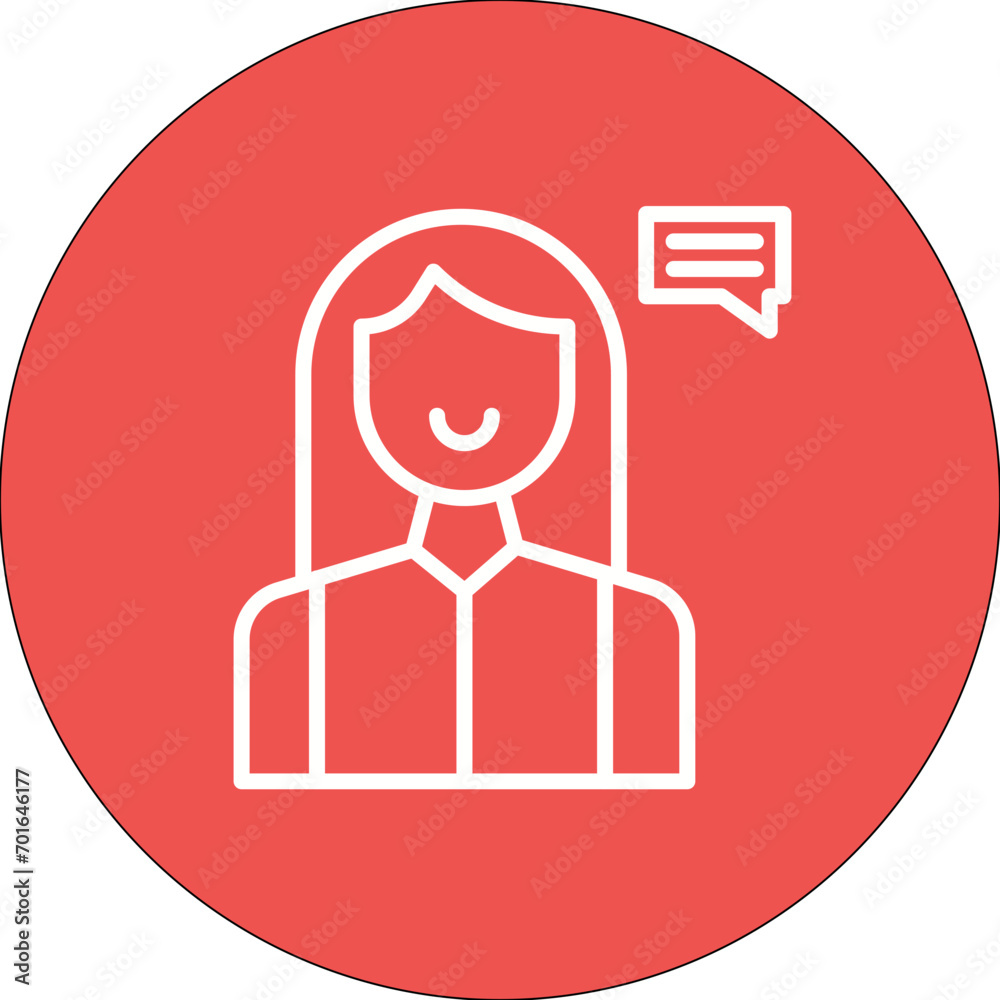 Language Skills Line Icon Language Skills Line Icon