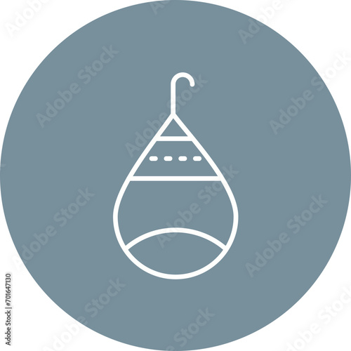 Sinker Line Icon