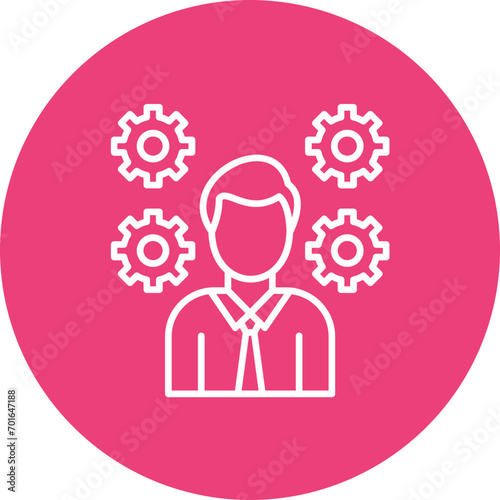 Administration Line Icon