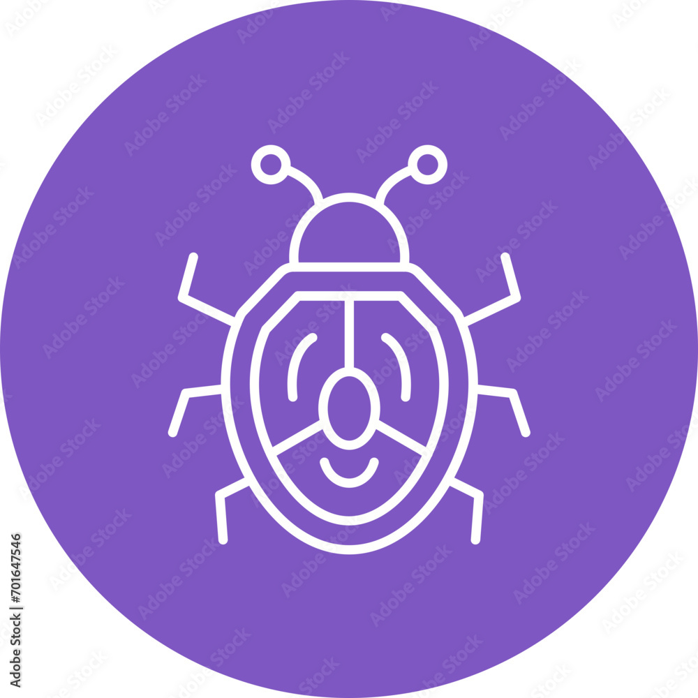 Bug Line Icon Bug Line Icon