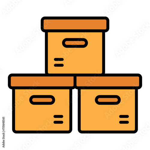 Boxes Icon