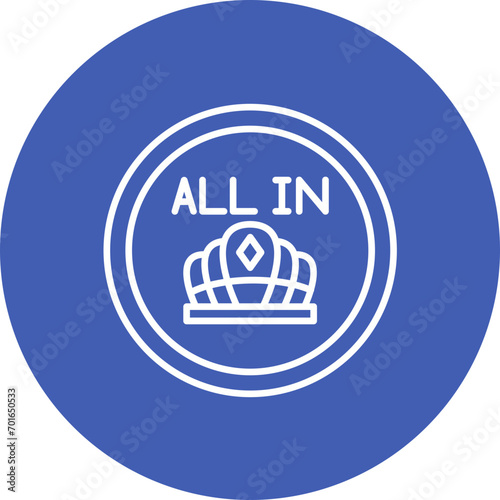 All Inclusive Line Icon