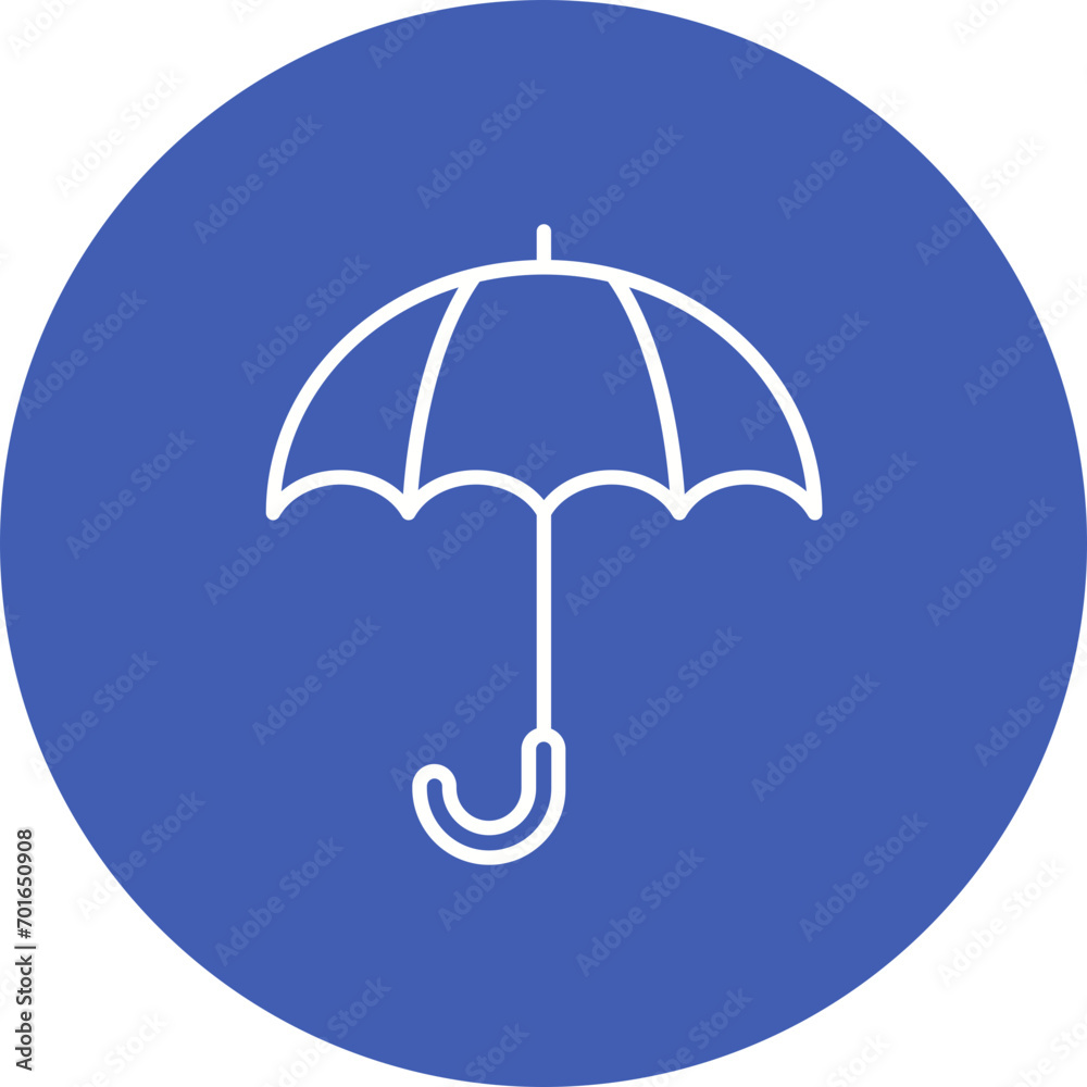 Umbrella Line Icon Umbrella Line Icon