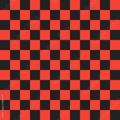 Red and black checker pattern. checker seamless pattern vector. checker pattern. Decorative elements, floor tiles, wall tiles, bathroom tiles, swimming pool tiles.