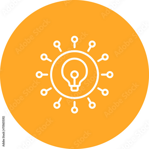Collaborative Design Line Icon