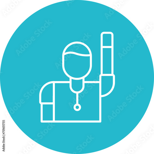 Aerobics Line Icon