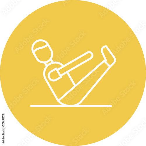 Pilates Line Icon